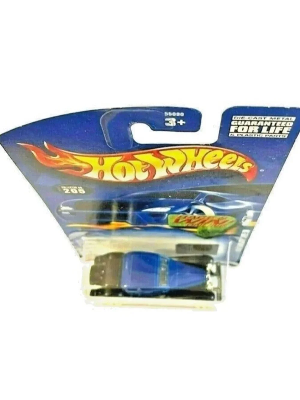 Vintage Die Cast Hot Wheels 2001 1932 Bugatti Type 50 Car Collector No 205 Blue